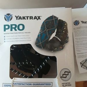 Yaktrax pro,heavy duty version crampons Never used